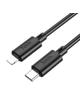 Kabel USB C do Lightning Hoco PD 27W 2 m X88 czarny