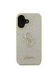 GUESS futerał do IPHONE 16 GUHCP16SHG4SGD (Fixed Glitter Big 4G) złoty