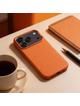 Futerał do iPhone 17 AIR Kevlar zgodny z MagSafe pomarańczowy