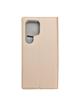 Kabura SMART CASE Book do SAMSUNG S24 Ultra złoty