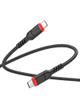 Kabel USB C do USB C Hoco 3A 60W 3 m X59 czarny