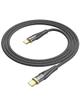 Kabel USB C do USB C Hoco 3A 60W 1,2 m U121 czarny