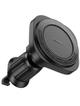 Uchwyt na telefon do samochodu magnetyczny zgodny z MagSafe Hoco do kratki H28 czarny