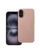 Futerał SILICONE MAG COVER (big hole) kompatybilny z MagSafe do IPHONE 16 Plus różowy
