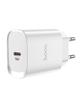Ładowarka sieciowa do telefonu Hoco USB C PD 20W N14 biała