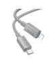 Kabel USB C do Lightning Hoco PD 27W 1 m X107 szary