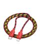 Kabel USB C do Lightning Hoco PD 27W 1 m X116 gradient czerwony