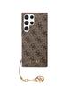 GUESS futerał do SAMSUNG S24 Ultra GUHCS24LGF4GBR (4G Charm) brązowy