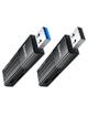 Czytnik kart SD / TF Hoco USB A 3.0 HB20 czarny