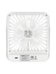 Wentylator / wiatrak biurkowy z regulowaną podstawką W30 biały