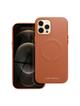 ROAR futerał LEATHER MAG kompatybilny z MagSafe do IPHONE 12 Pro Max Brązowy