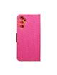 Kabura do SAMSUNG A14 4G / A14 5G Canvas Book różowy