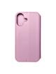 Kabura do IPHONE 17 Dual Pocket Book jasny różowy