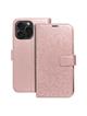 Kabura MEZZO Book do IPHONE 15 Pro Max mandala złoty róż