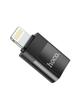 Adapter USB C do Lightning Hoco UA17 czarny