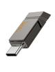Pendrive 32GB USB 3.2 (USB A + USB C) Hoco UD14 szary