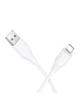 Kabel USB A do Lightning Hoco 2,4A silikonowy 1 m X124 biały