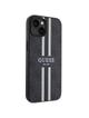 GUESS futerał do IPHONE 14 kompatybilny z MagSafe GUHMP14SP4RPSK (4G Printed Stripes) czarny