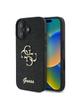 GUESS futerał do IPHONE 16 Plus GUHCP16MHG4SGK (Fixed Glitter Big 4G) czarny