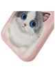 NIMMY futerał BIG EYED PET 2.0 Cat do IPHONE 16 Pro różowy