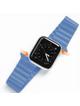 DUX DUCIS pasek CHAIN magnetyczny silikonowy do Apple Watch 42 / 44 / 45 mm niebieski