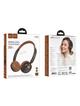 Słuchawki bezprzewodowe nauszne Hoco W62 brązowe