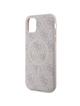 GUESS futerał do IPHONE 11 kompatybliny z MagSafe GUHMN61G4GFRP (4G Ring classic logo) różowy