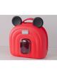 PICOCICI Mały plecak z uszkamni k52 czerwony