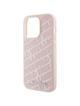 KARL LAGERFELD futerał do IPHONE 15 Pro KLHCP15LPQKPMP (Quilted Pattern) różowy