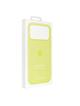 iPhone 17 Pro Max Silicone Case with MagSafe – Neon Yellow 0INT