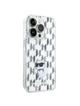 KARL LAGERFELD futerał do IPHONE 15 Pro Max KLHCP15XHNCMKLT (Monogram) transparentny
