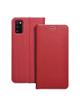 Kabura LUNA Book Carbon do SAMSUNG A41 czerwony