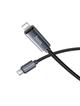 Kabel USB C do Lightning Hoco PD 27W z wyświetlaczem 1 m X112 czarny
