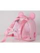 PICOCICI Mały plecak z uszkami k52 różowy