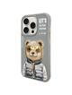NIMMY futerał COOL&CUTE 2.0 Bear do IPHONE 15 Pro Max szary