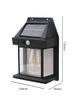 Lampa solarna LED do ogrodu elewacyjna RC-K-1536 czarna