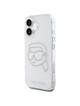 KARL LAGERFELD futerał do IPHONE 16 KLHCP16SHKHDCELT (IML Rhinestones K Head) transparentny
