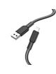 Kabel USB A do Lightning Hoco 2,4A 1 m X69 czarno biały