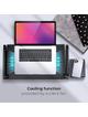 Podstawka pod laptop uniwersalna regulowana + chłodzenie YL-803 czarna