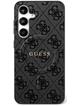 GUESS futerał do SAMSUNG S25 FE kompatybilny z MagSafe GUHMS25FEG4GFRK (Ring Classic Logo) czarny