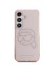 KARL LAGERFELD futerał do SAMSUNG S25 KLHCS25SHKHDCELP (IML Rhinestones K Head) różowy