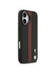 BMW futerał do IPHONE 17 kompatybilny z MagSafe BMHMP17S25PCPSKR (PU Perfotated Stripe Logo) red