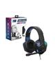 Słuchawki przewodowe nauszne Jack 3,5 mm / USB A Art gamingowe z mikrofonem G11 czarne