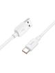 Kabel USB A do USB C Hoco PD 6A 100W 1 m X96 biały