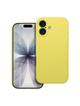 Futerał SILICONE 2mm do IPHONE 17 kompatybilny z MagSafe żółty