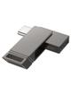 Pendrive 256GB USB 3.2 (USB A + USB C) Hoco UD14 szary