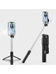 Uchwyt selfie z pilotem bezprzewodowym tripod R1S czarny