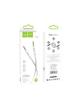 Kabel AUX Jack 3,5 mm do Jack 3,5 mm Hoco 1 m UPA19 srebrny