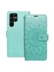 Kabura MEZZO Book do SAMSUNG S22 Ultra mandala zielony