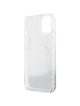 GUESS futerał do IPHONE 13 / 14 / 15 GUHCP14SLCSGSGH (Liquid Glitter Marble) biały